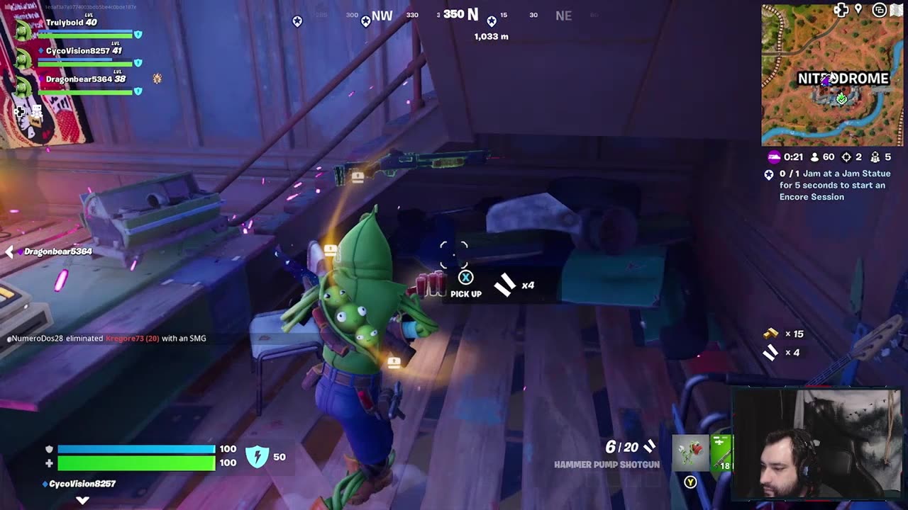 Forced to Drop in the Loudest Area