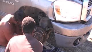 Changing out the brakes