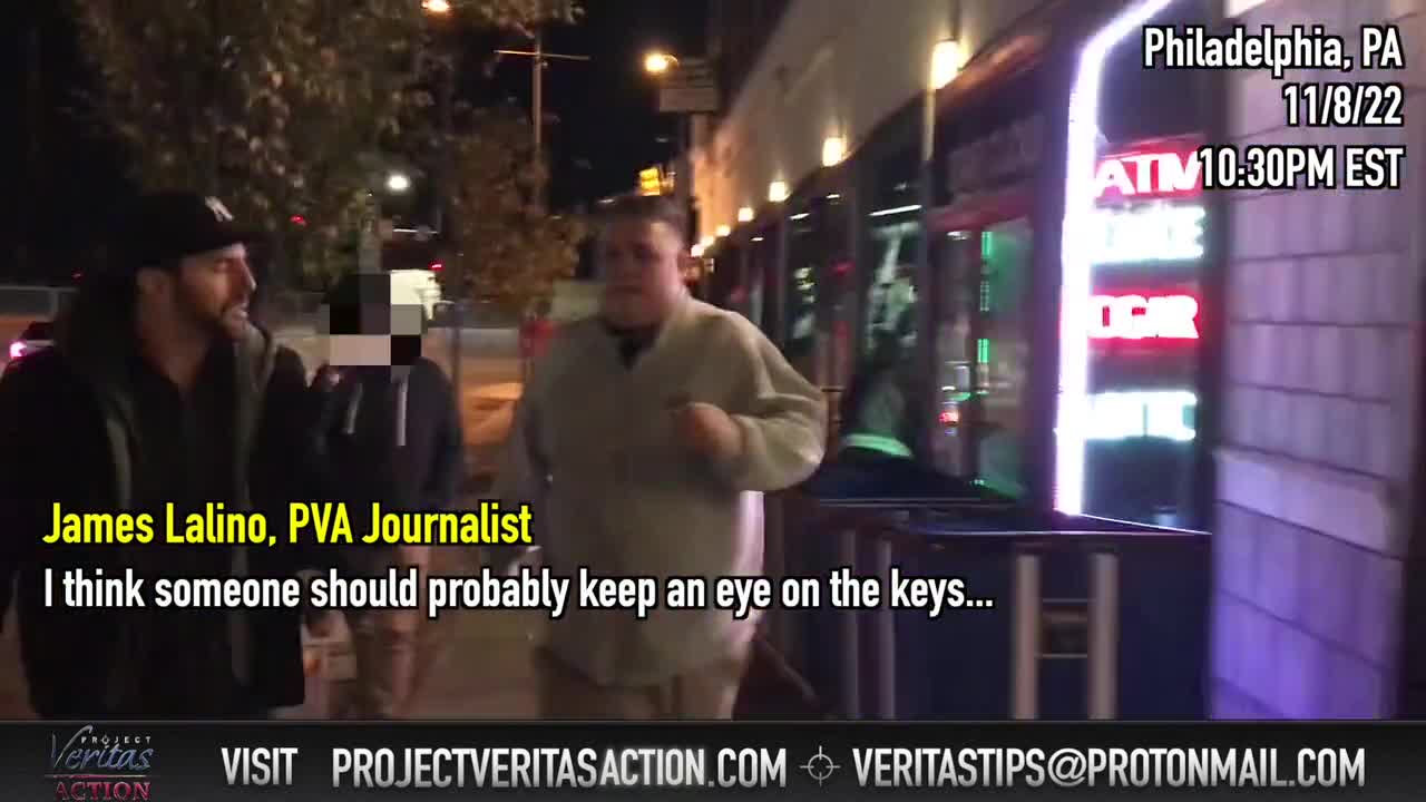 Project Veritas Discovers Unattended Keys For Philadelphia Ballot Drop Box