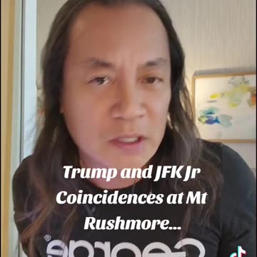 PRESIDENT TRUMP AND JFK JR.