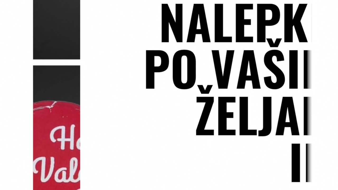 Promocija za laserski razrez etiket in nalepk