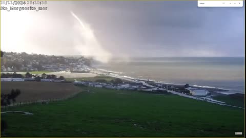 Waterspout In Normandy | November 20, 2024