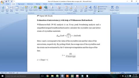 How to calculate Crystallite size (t) from XRD pattern with WHM plot using Rietveld Refinement data