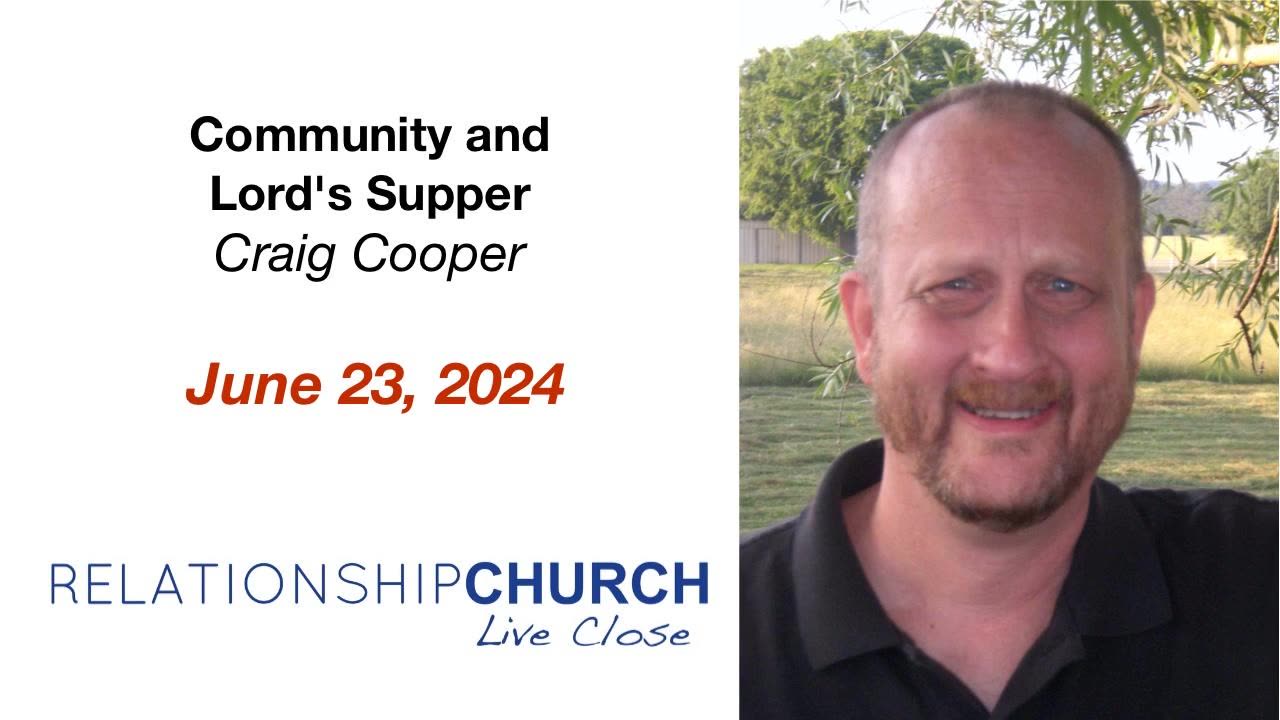 Community and Lord's Supper
