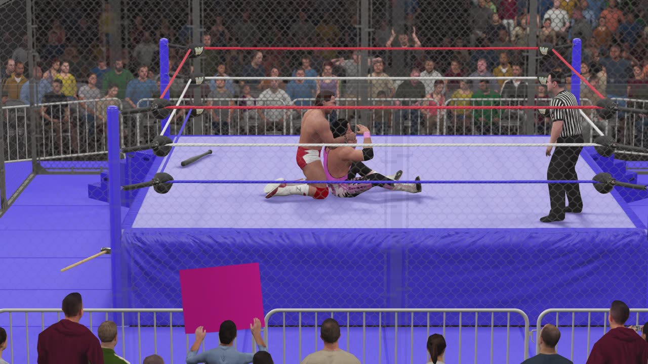 MATCH 186 BRET HART VS LARRY ZBYSZKO WITH COMMENTARY