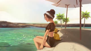 Summer Chill Lofi Study ~ Lofi hip hop beats to study & relax