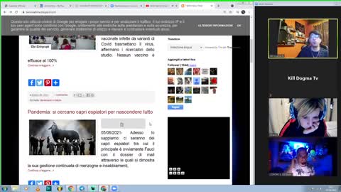 Il mondo delle cavie, indagini in LIVE diretta con voi! Kill Dogma Show Tv #4