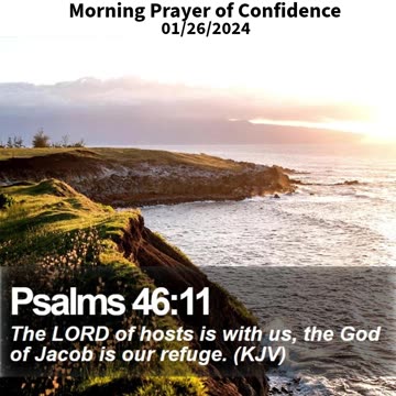 Morning Prayer of Confidence #youtubeshorts #jesus #grace #mercy #faith #blessed #fyp #joy #trust