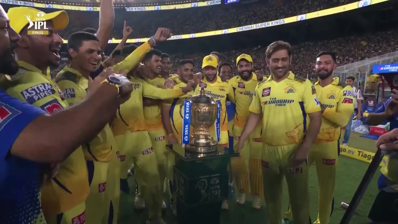 chennai super kings , 5th trophy