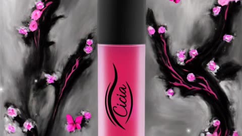 Cicia Premium Pink Lip Oil - Cherry Moisturizing and Nourishing Glossy Finish | Lip Care Treatment