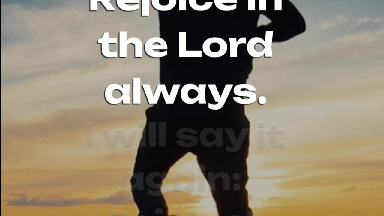 Philippians 4:4