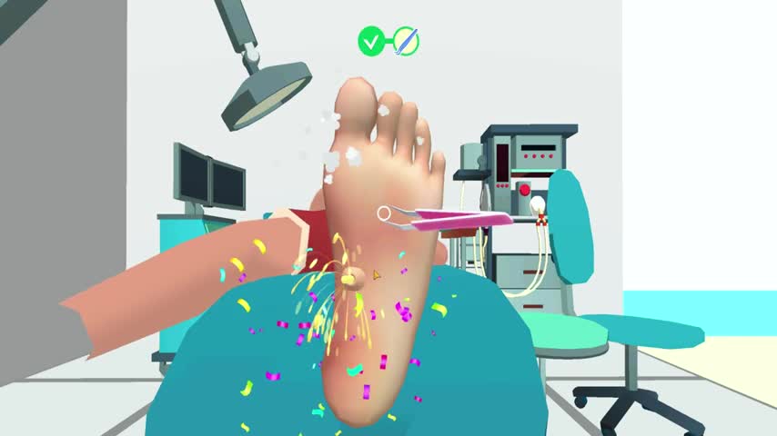 Foot Clinic gameplay android ios game apk walkthrough all levels #1