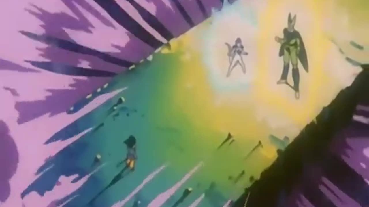 Goku vs Frieza and Cell- Dragon Ball GT