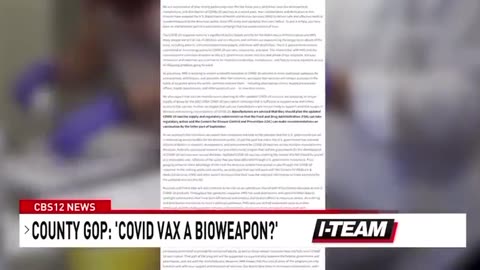 Florida declare mRNA Covid shots a Bio-Weapon!!!