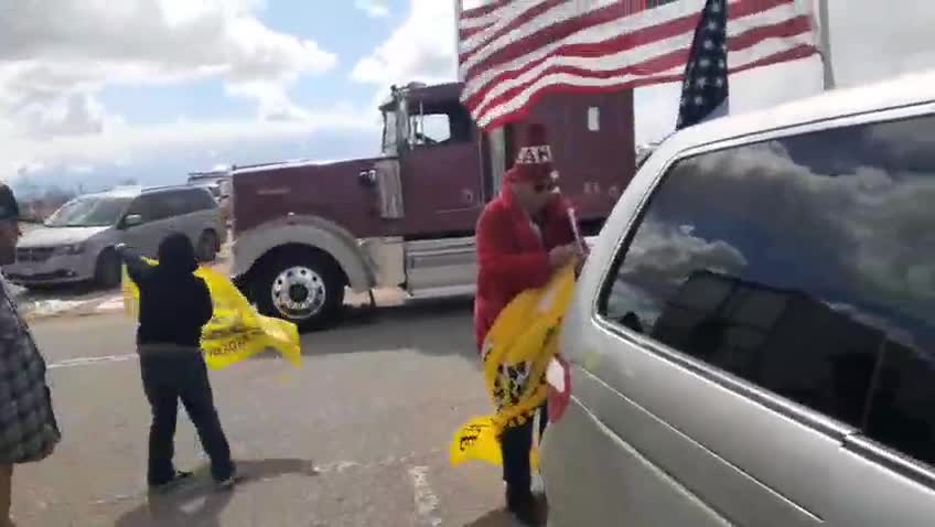 Adelanto Convoy: God Bless The USA