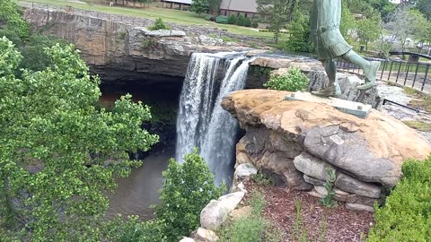 Noccalula falls-front side