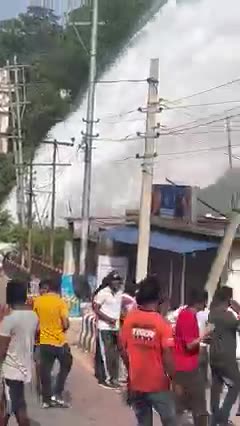 Water Pipe Broken at Guwahati