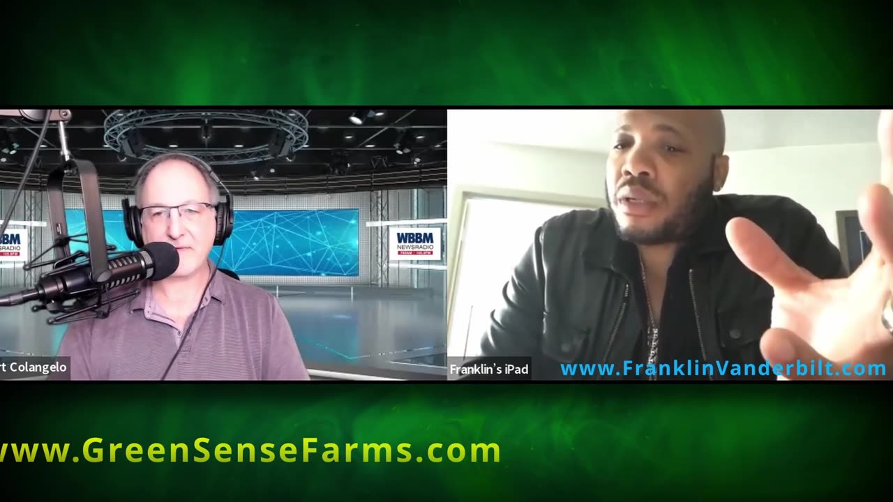 GreenSense Show: Guest "Drummer Franklin" Vanderbilt (His Mission, Philanthropy and Upcoming Music)