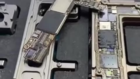 iPhone motherboard separate