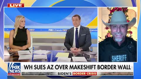 Mayorkas is 'completely tone deaf' like the rest of Biden admin: AZ sheriff