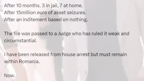 BREAKING NEWS: ANDREW & TRISTAN TATE ARE FREE From House Arrest Jail - Must Remain In Romania