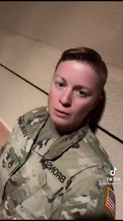 Soldier Says She'll Shoot Americans Who Disobey Her If Martial Law Is Declared