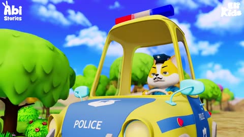 Where's Teddy? Police Cartoon | Abi Stories Episode 8 | Eli Kids