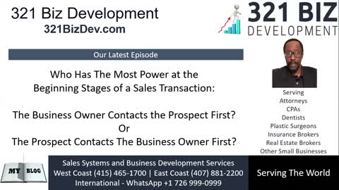 Who Has The Most Power at the Beginning Stages of a Sales Transaction: