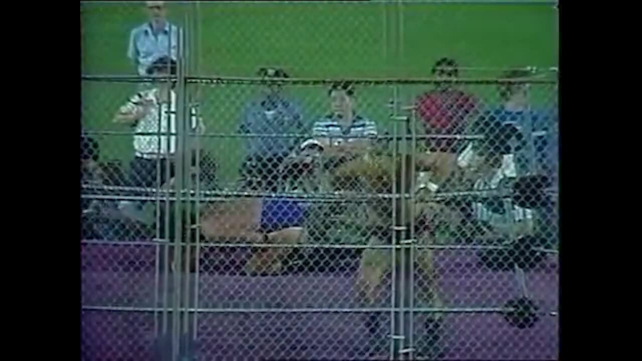 Bruno Sammartino VS Larry Zbyszko Steele Cage Match Shea Stadium 1980