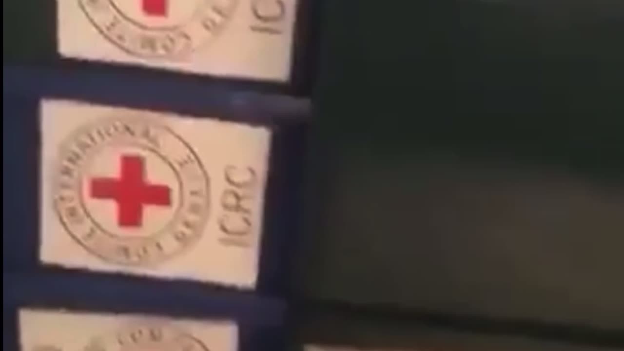 Red Cross - Containers full of Money