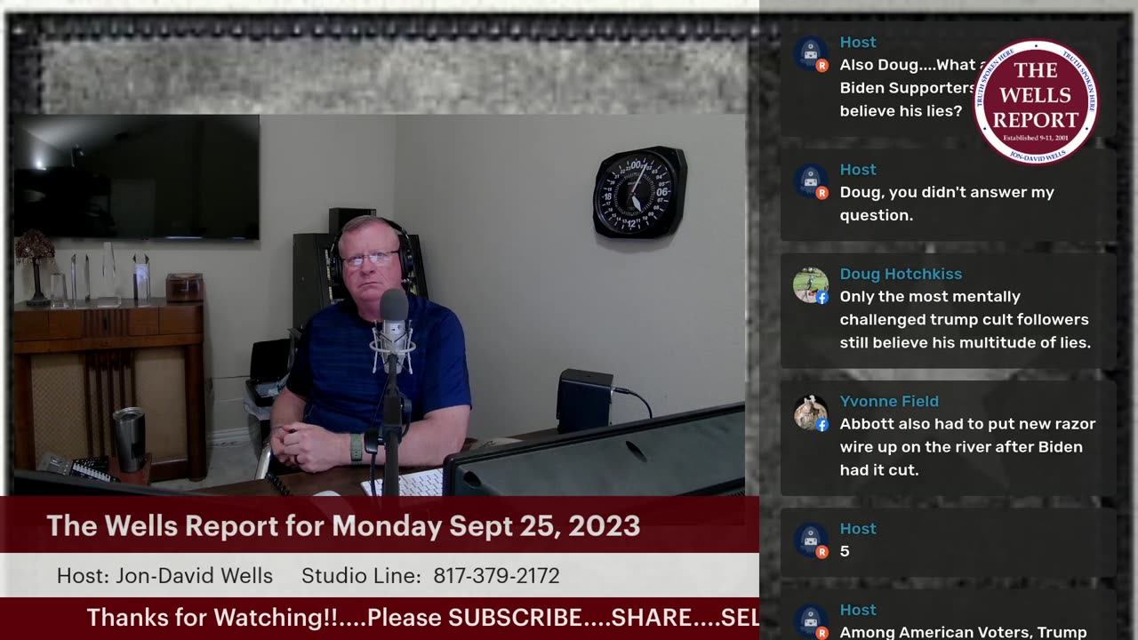 The Wells Report for Monday, September 25, 2023