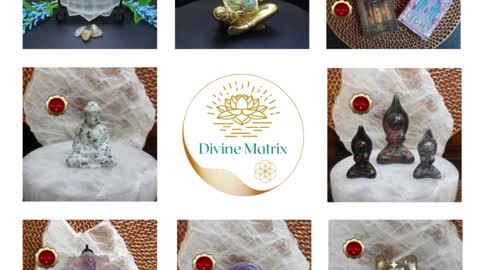 Crystals at Divine Matrix on Etsy