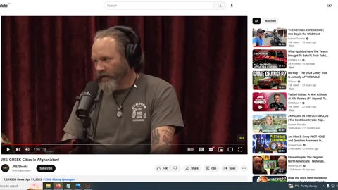 Joe Rogan guest lies about the Greek Cities