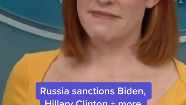 Russia sanctions Biden Hillary Clinton more