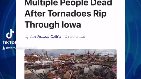 Tornadoes hit Iowa