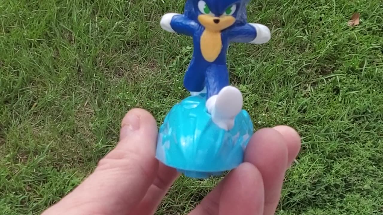 McDonald's Sonic Sonic the Hedgehog 2 Toy - Slide Test