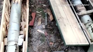 Video said to show bodies of Ukrainian men executed by Russian occupiers