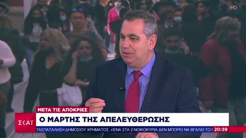 Χιωτης πανηγυριζει ανακοινώνοντας το τέλος της πανδημίας και λεγοντας με θρασος «είχαμε απωλειες, αλλα,δοξα τω Θεω,ειμαστε καλα».