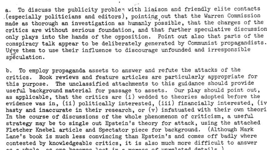 This 1967 CIA Memo Is Still Used to Discredit Conspiracy Theorists Today