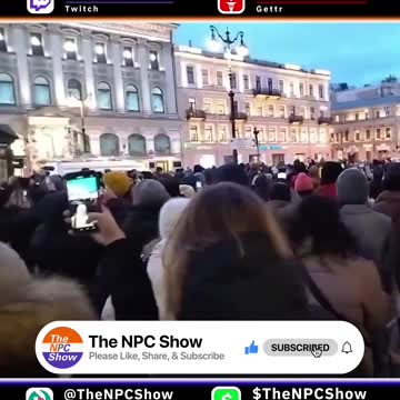 Anti-War Protests In St Petersburg Russia