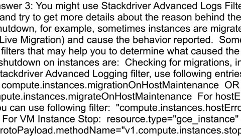 why my google cloud instance often shut down automatically by itself