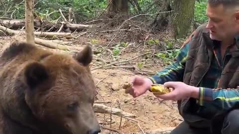 Russians and their bears! +🍔 The Bear knows what's good, and it's not McDo, Burger King and Co! 😂