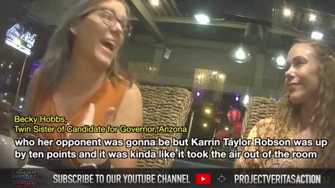 Project Veritas Catches Katie Hobbs' Sister Disclosing Democrat Scheme to Alter Elections