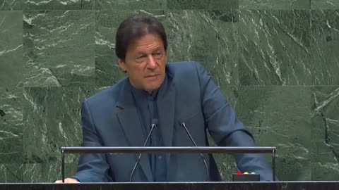 pakistani prime minister imran khan speech at united nation assembly