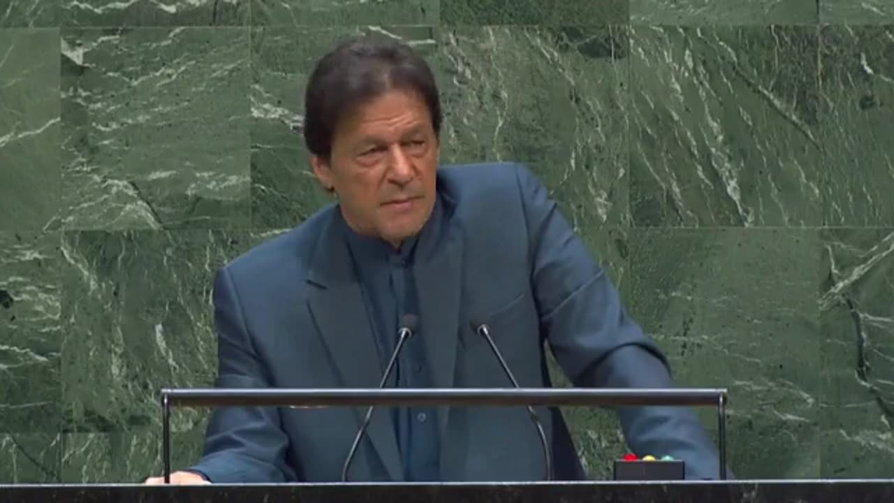 pakistani prime minister imran khan speech at united nation assembly