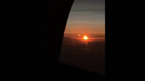 The sun is small while the flat earth is huge