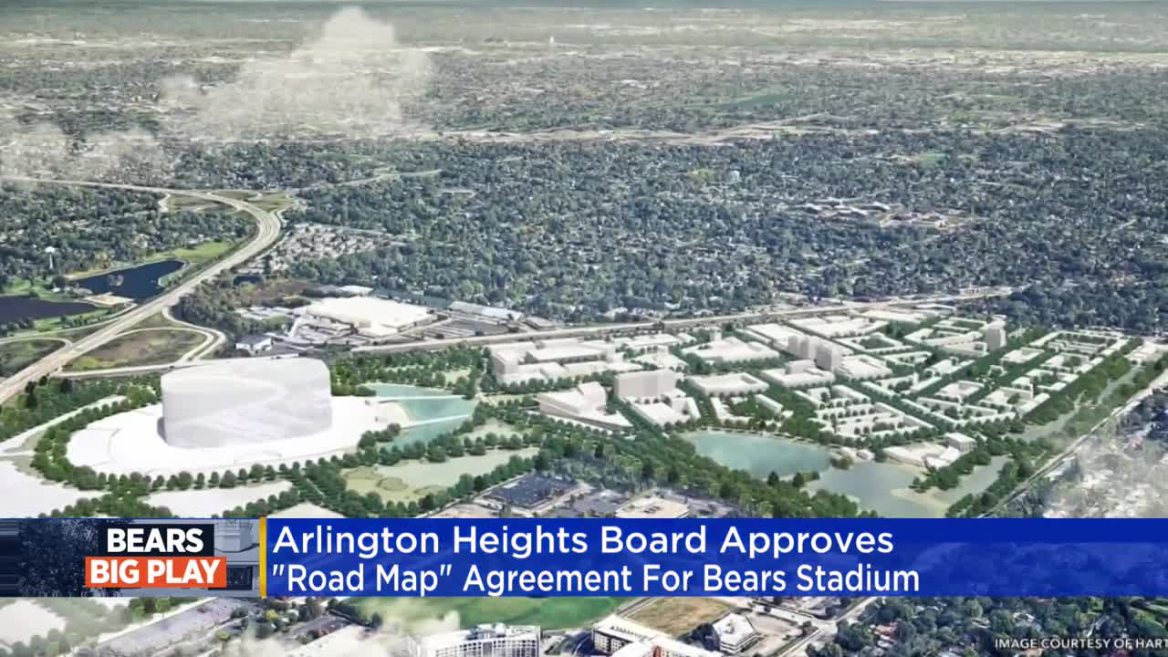 Arlington Heights approves 'road map' for agreement for Bears stadium