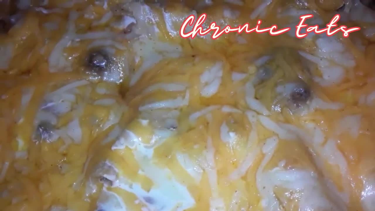 Cheesy hamburger pasta