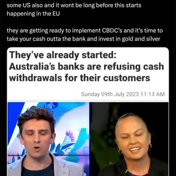 Australian Bank cashless