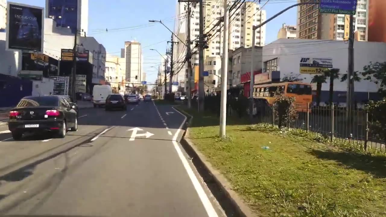 Passeio Cajuru sentido centro via Br 277 - Tour in the City of Curitiba, Paraná, Brazil